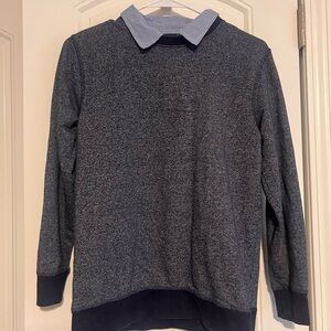 Place Men's Dark Blue Crewneck Sweater